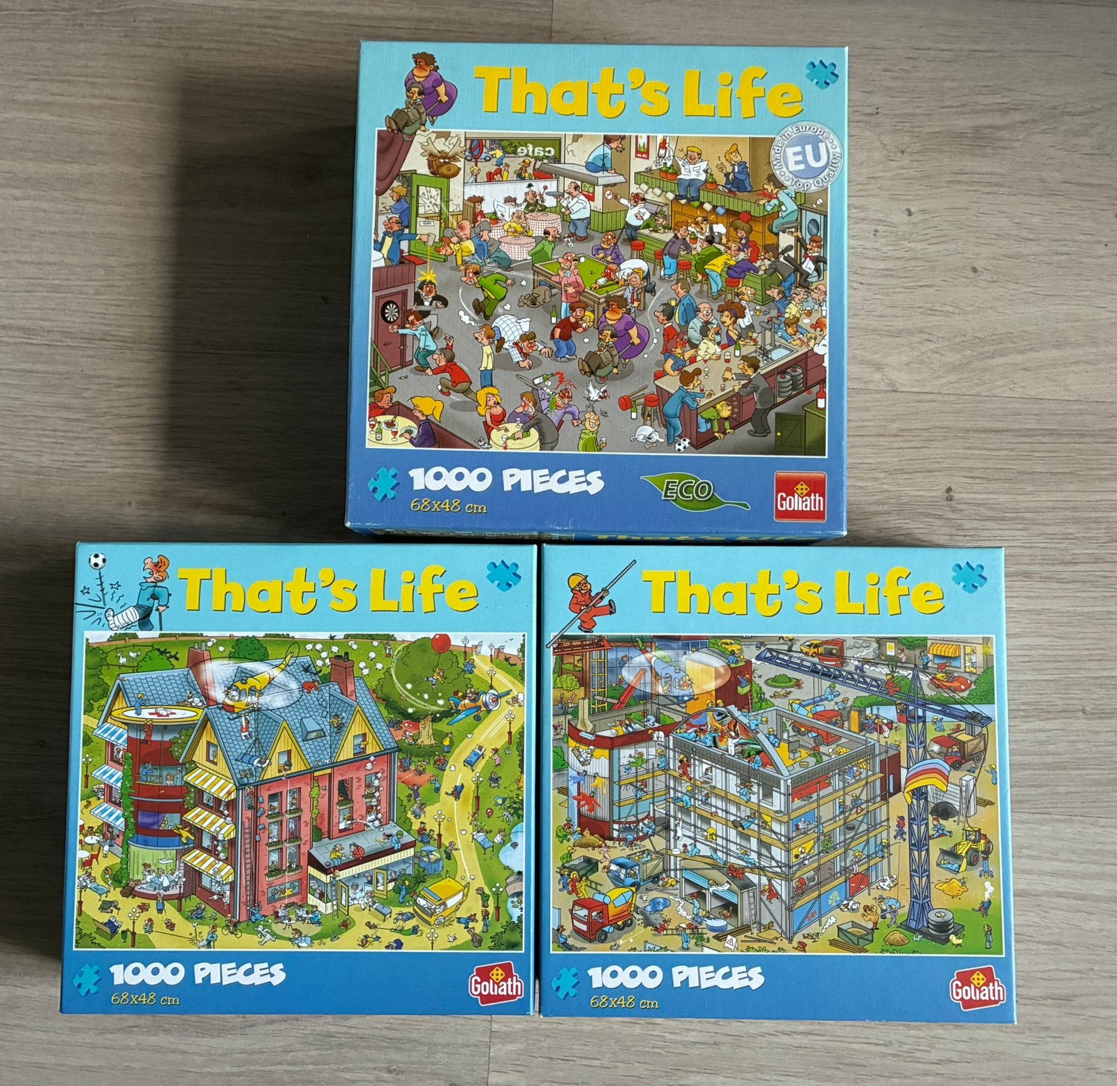 That’s Life 1000 stukjes, Ophalen, 500 t/m 1500 stukjes, Zo goed als nieuw, Legpuzzel
