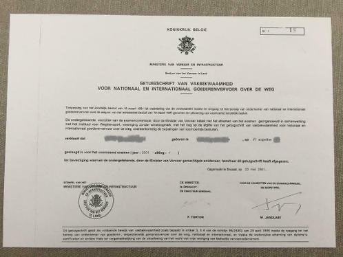 VERVOERSVERGUNNING, Diensten en Vakmensen, Koeriers, Chauffeurs en Taxi's, Chauffeursdiensten, Koeriersdiensten