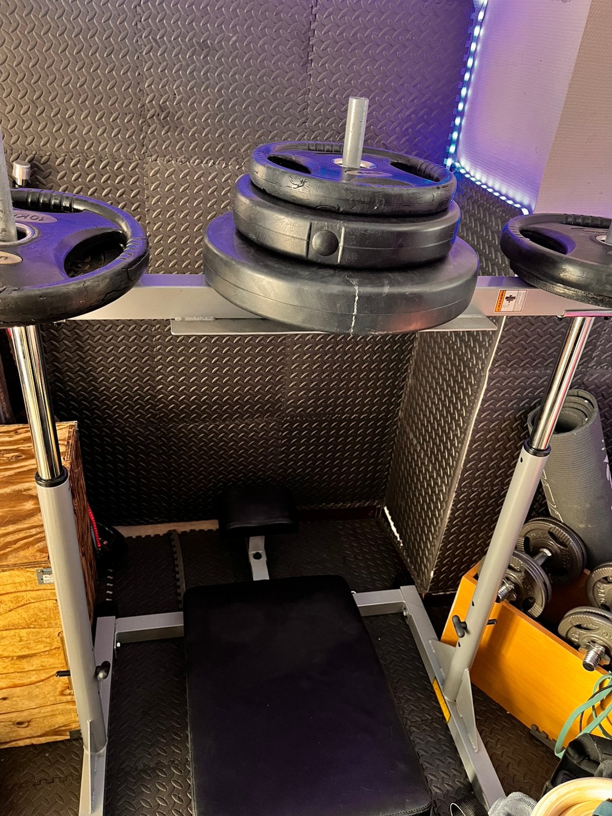 Presse verticale (presse a cuisses), Sports & Fitness, Enlèvement, Comme neuf
