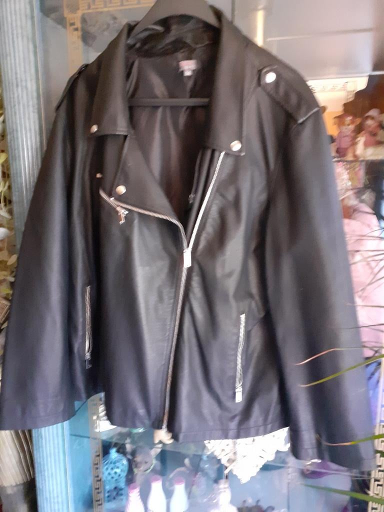 Perfecto simili cuir xl, Enlèvement, Noir
