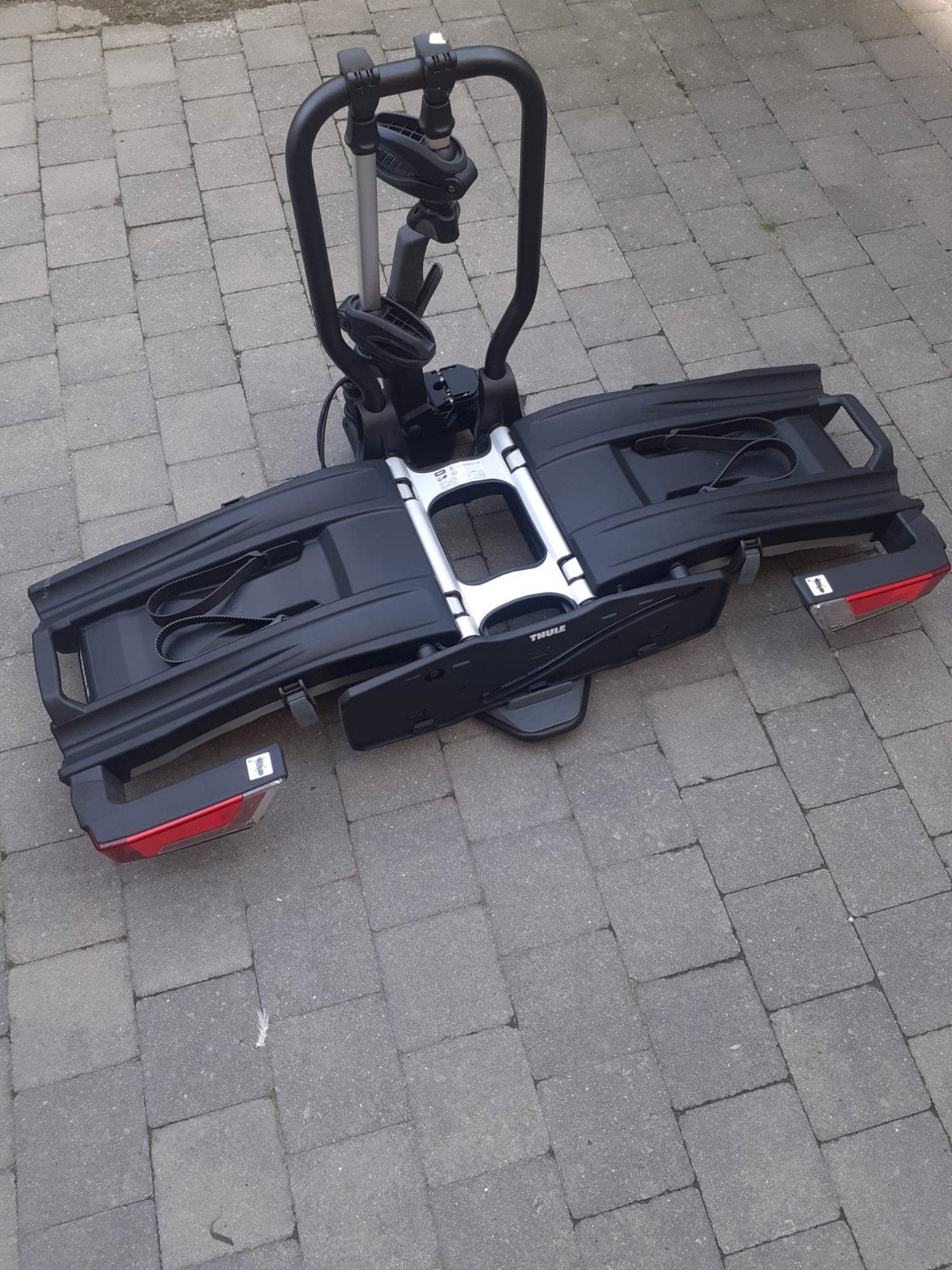 Fietsendrager Easyfold XT 933 THULE 2 fietsen, Auto diversen, Fietsendragers, Ophalen, Elektrische fiets, Zo goed als nieuw, 2 fietsen