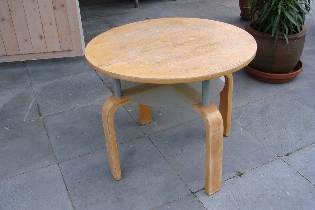 rond bijzet tafeltje : vintage ikea, Ophalen, Vintage ikea, Gebruikt, Rond