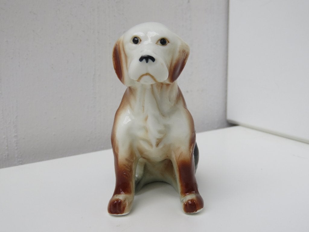 Porselein beeldje labrador retriever, Antiek en Kunst, Ophalen of Verzenden