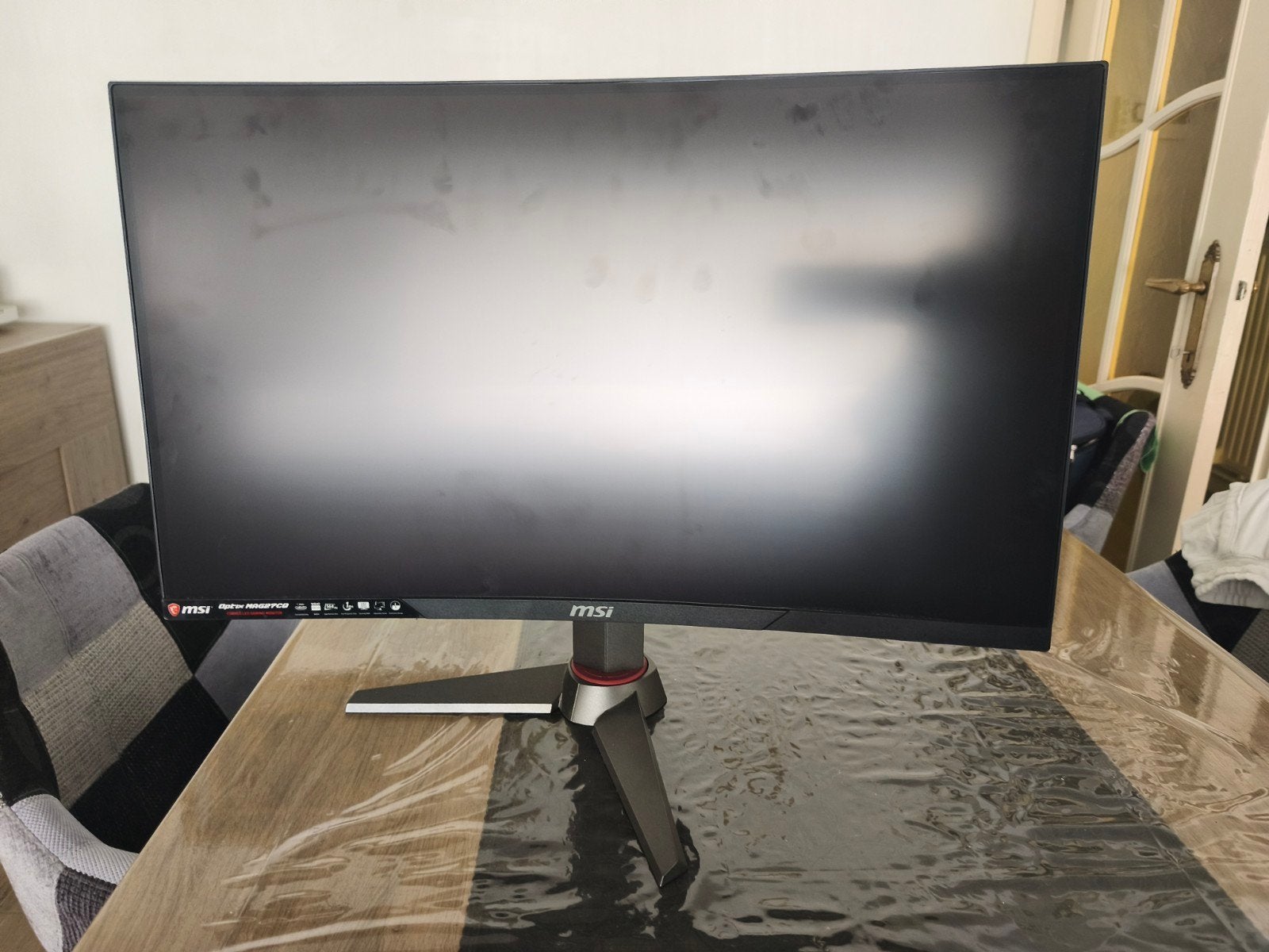 MSI Optix MAG27C curved gaming monitor, Computers en Software, Monitoren, Ophalen, Gaming