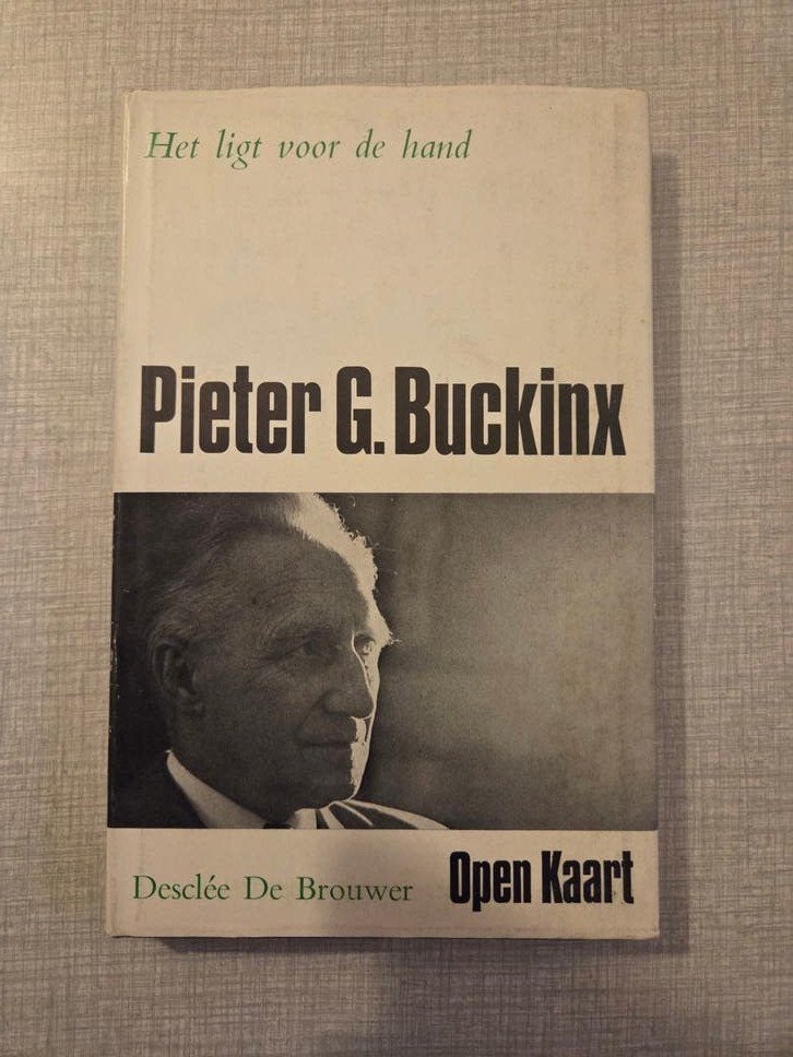 C'est évident/ouvrez la carte., Livres, Enlèvement ou Envoi, Neuf, Pieter G. Buckinx