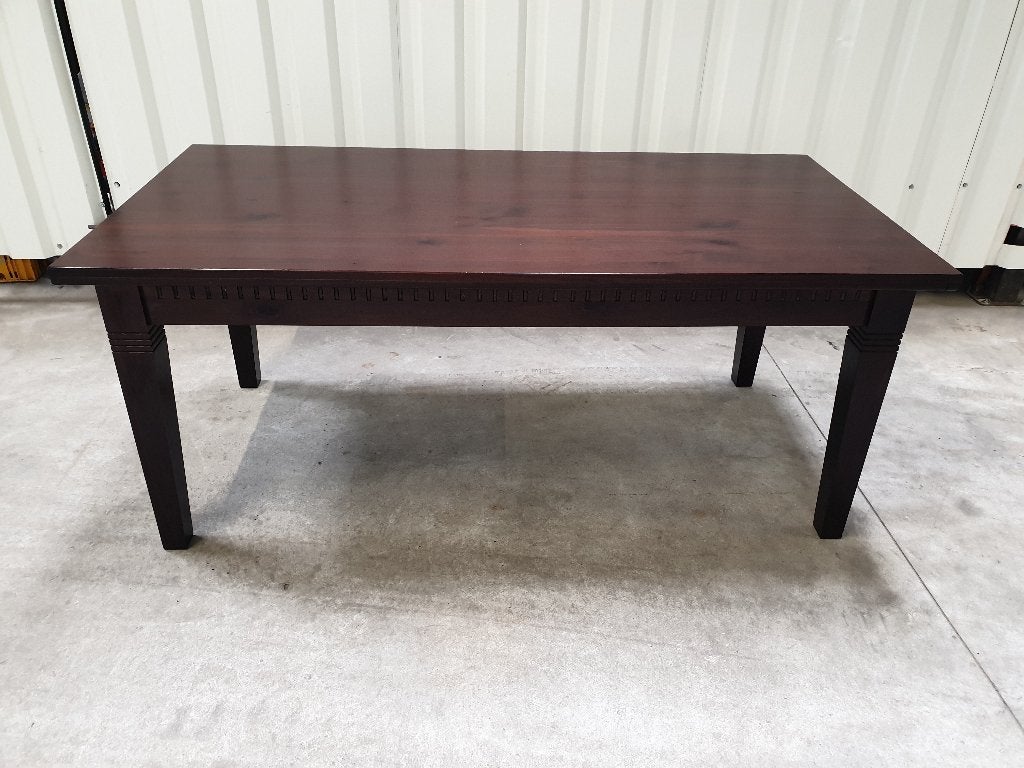 Koloniale eettafel. Het kan geleverd worden., Ophalen, Gebruikt, 50 tot 100 cm, Vijf personen of meer