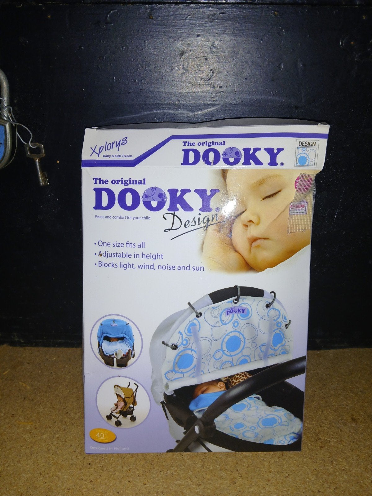 Dooky universal bescherming voor buggy, Kinderen en Baby's, Ophalen, Zo goed als nieuw, Overige merken, Verstelbare rugleuning