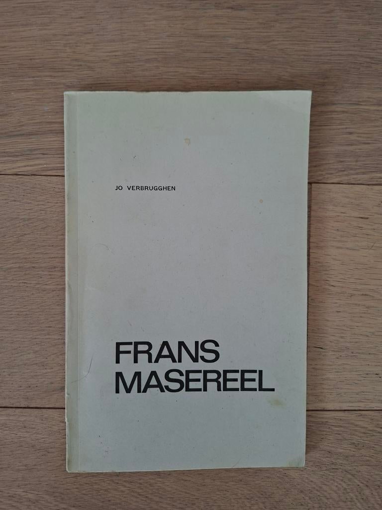 Oud boekje Frans Masereel houtsnijder, Ophalen of Verzenden