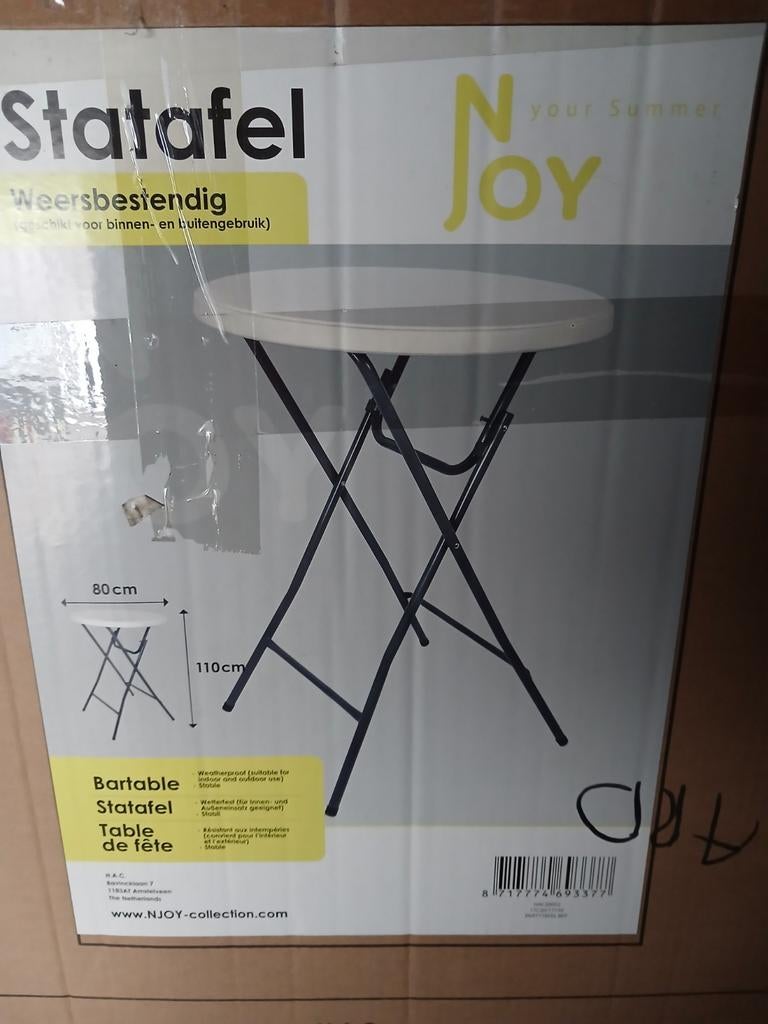 Party tafels 5stuks 200, Ophalen