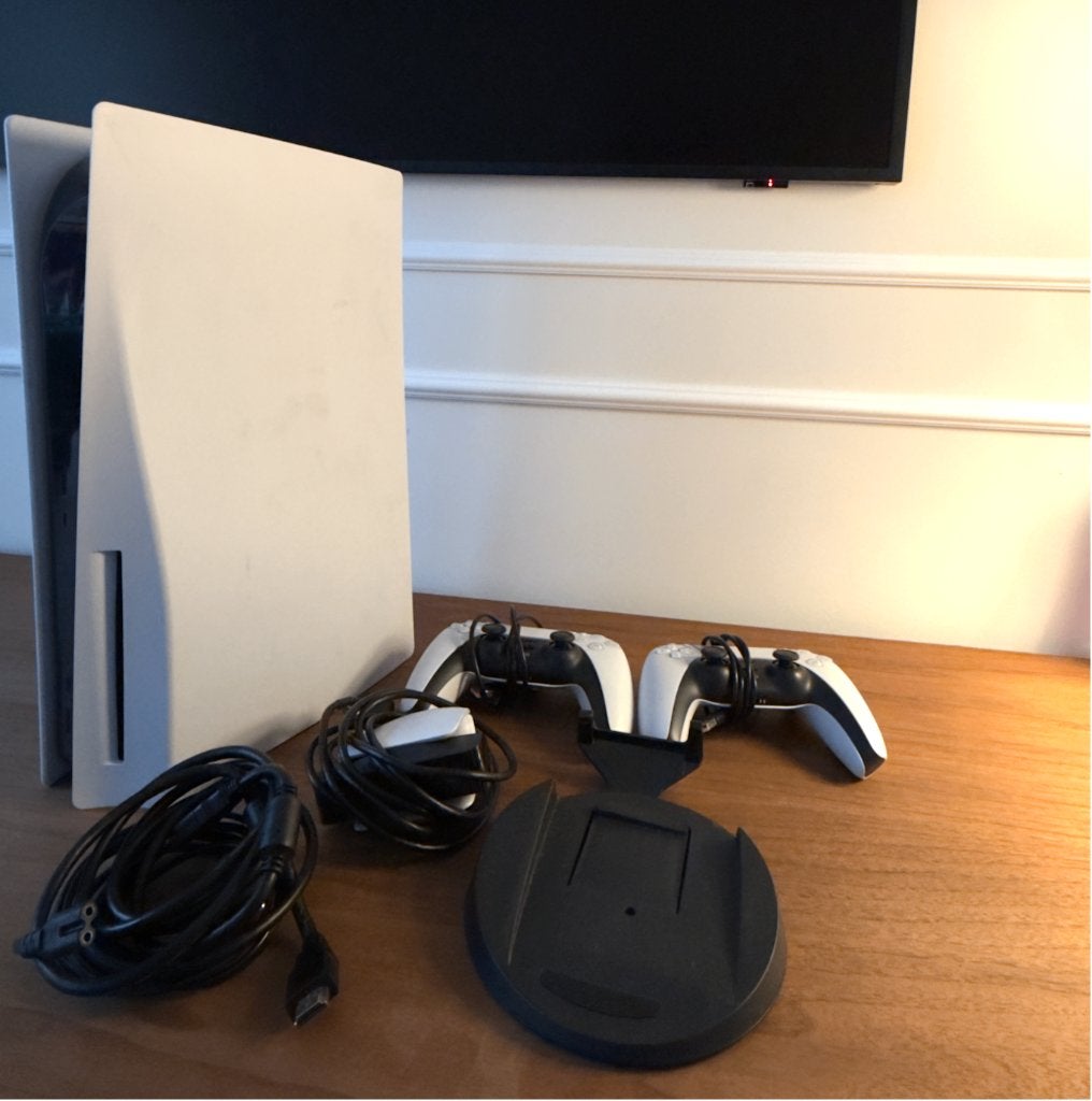 PlayStation 5 825GB + 2 DualSense Cont + Camera, 2 spelers, Ophalen, Zo goed als nieuw