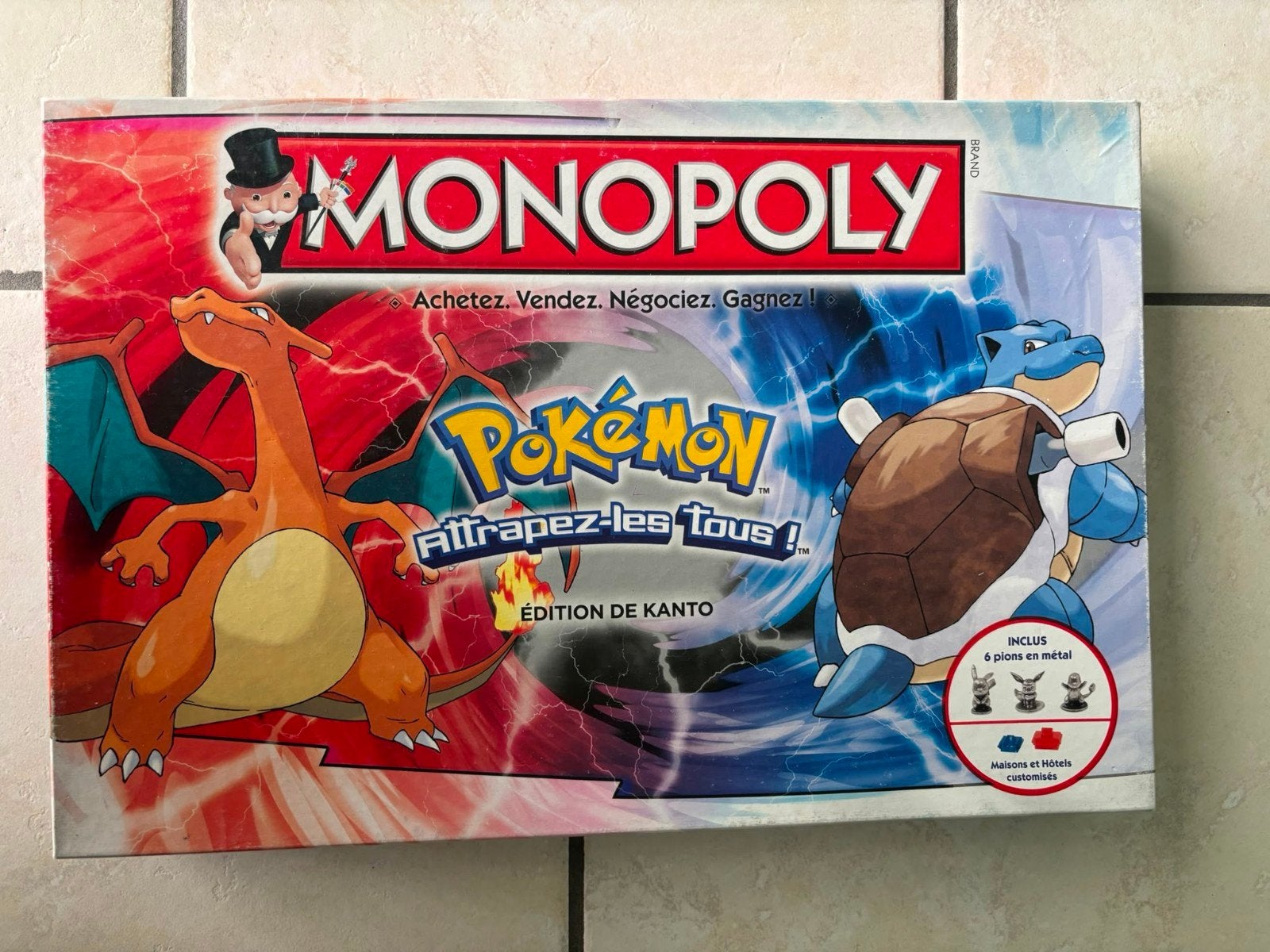 Monopoly Pokémon, Enlèvement ou Envoi