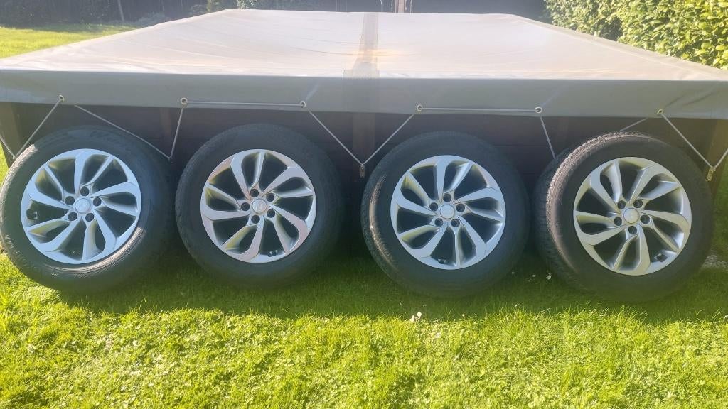 Jantes hyundai tucson ou kia sportage ou autre..., Pneus hiver, 17 pouces, Enlèvement, Utilisé