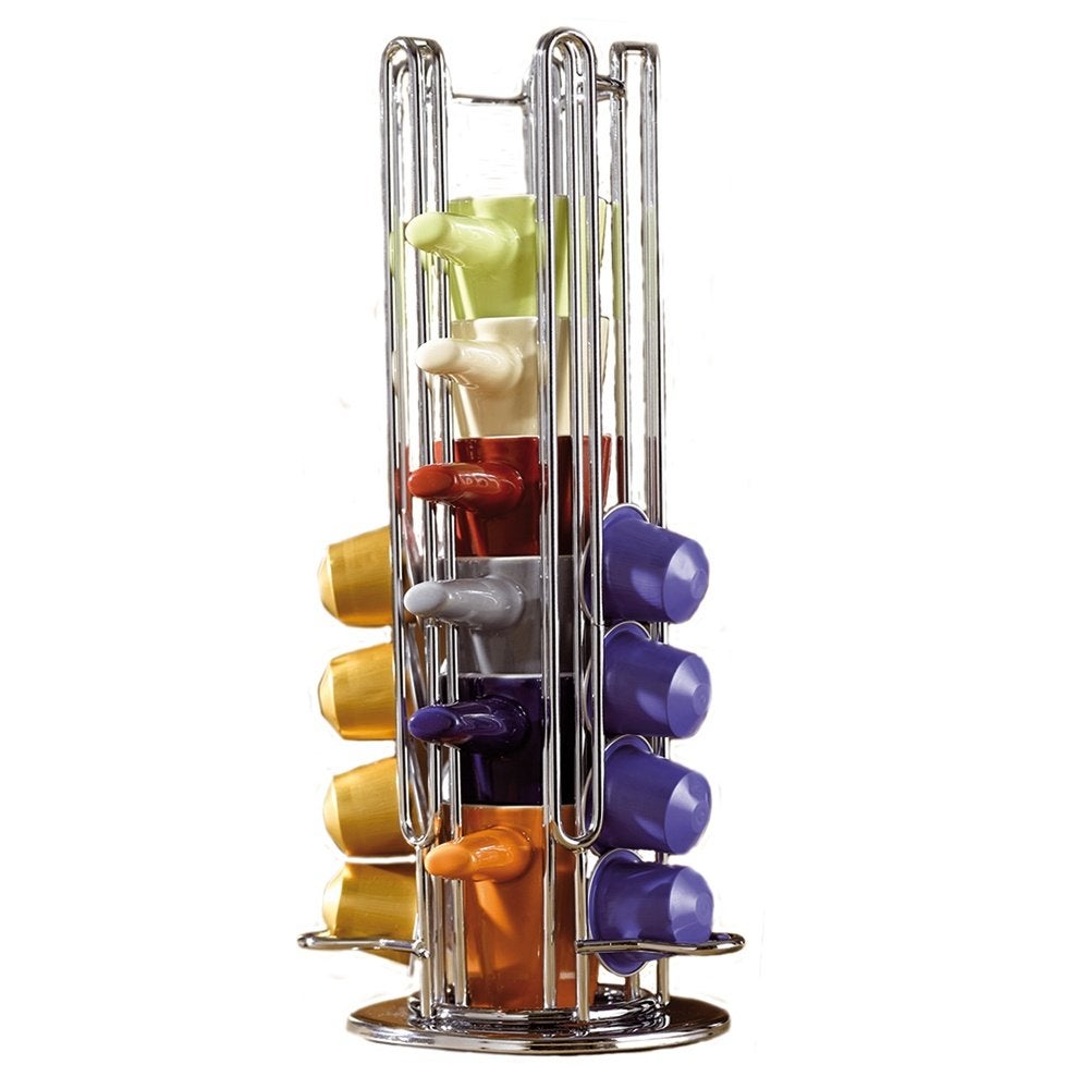 NIEUW IN DOOS CUPHOUDER CAP/CUPSTORE NESPRESSO + KOPJES, Ophalen, Nespresso, Nieuw, Capsulehouder