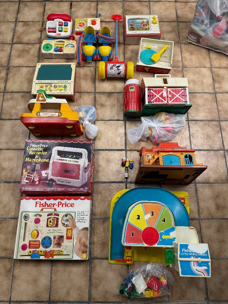 Collection Fisher Price Little People Vintage Toys, Enlèvement ou Envoi, Utilisé