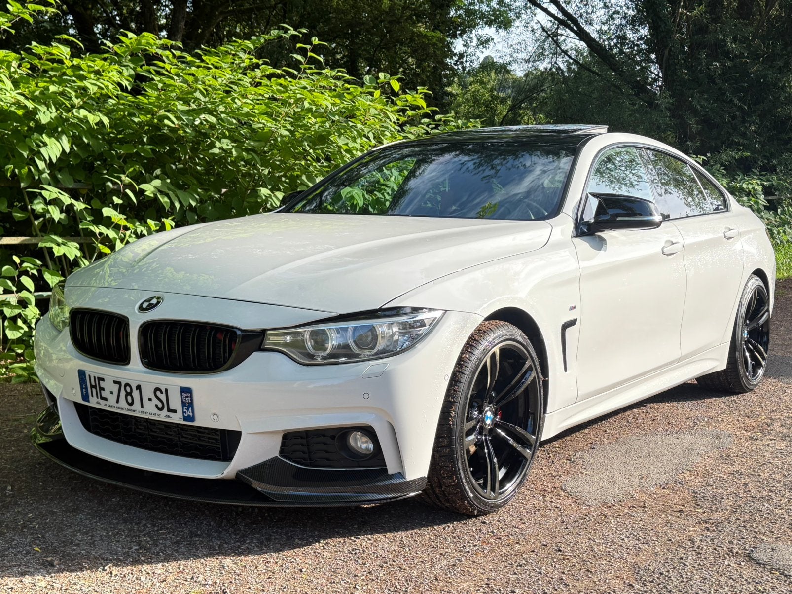 Bmw 420d F36 Pack M Serie 4, Auto's, Automaat, Achterwielaandrijving, Alcantara, Wit