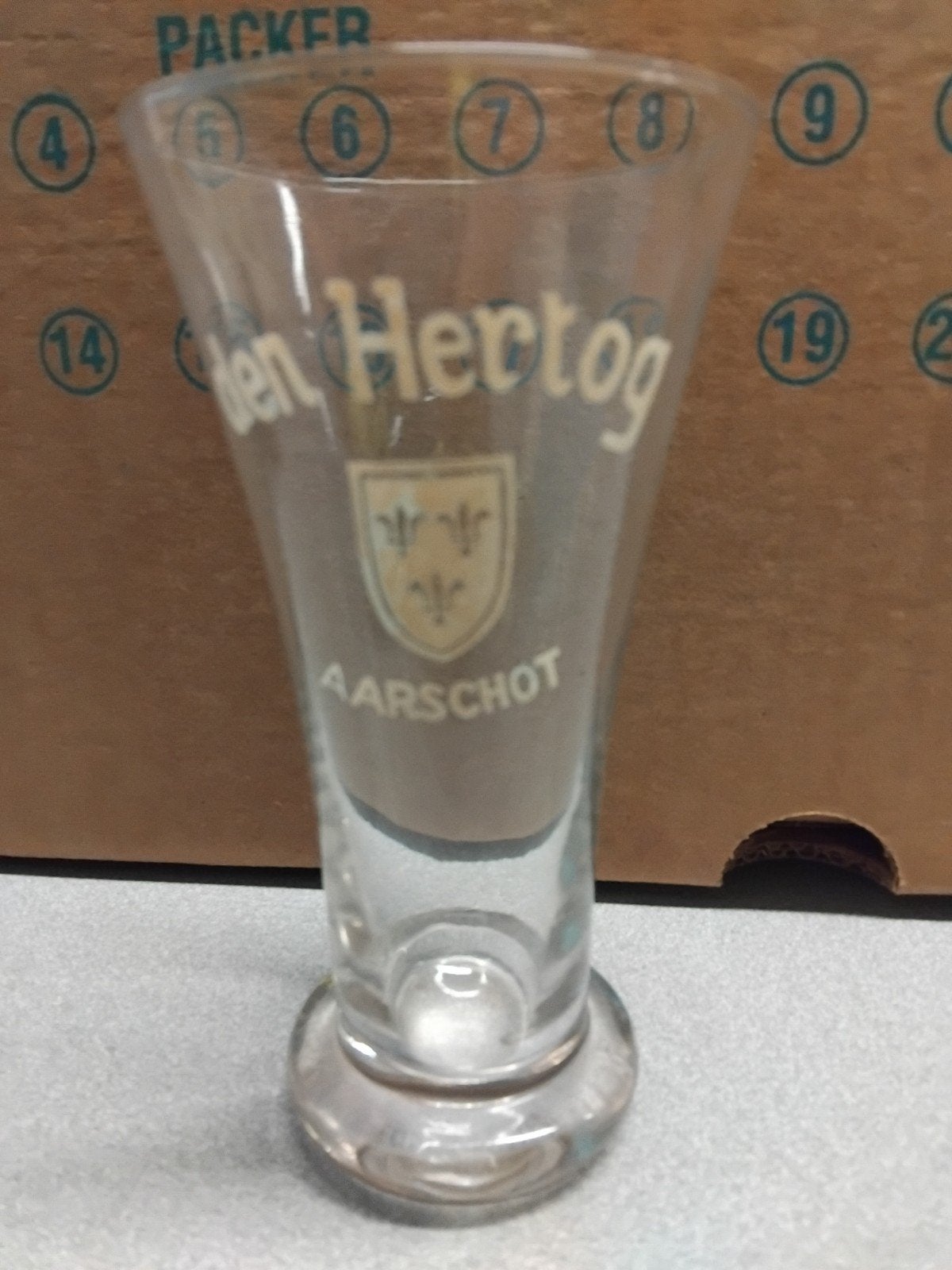 3 bierglazen aarschot, Ophalen of Verzenden