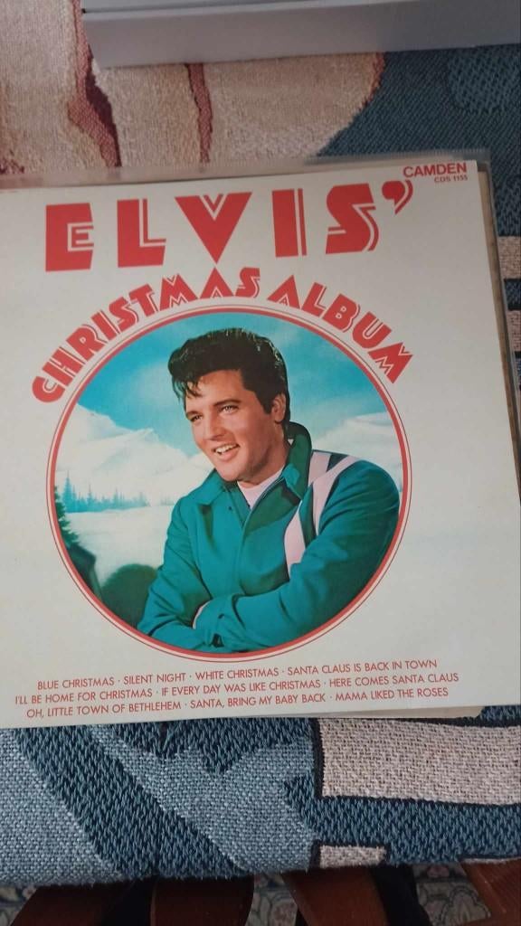 Elvis lp, Christmas album, Engelse persing. slechts 5 euro, Gebruikt, Ophalen of Verzenden, Rock-'n-Roll, 12 inch