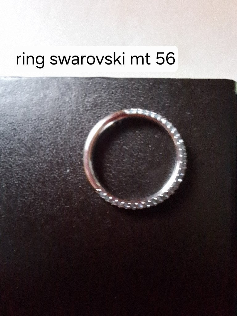 Swarovski ring, Handtassen en Accessoires, Ringen, Ophalen, Zo goed als nieuw, Dame