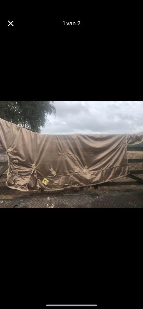 Vliegendeken maat 205, Dieren en Toebehoren, Full (L), Gebruikt, Overige merken, Vliegendeken