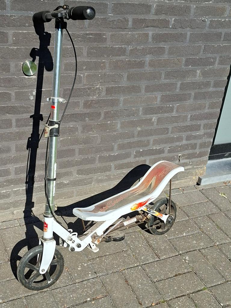Step/Space scooter, Ophalen