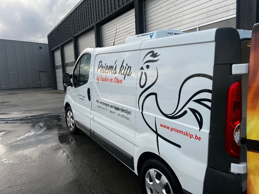 Renault Trafic Koelwagen, Auto's, Voorwielaandrijving, Stof, Renault, Wit