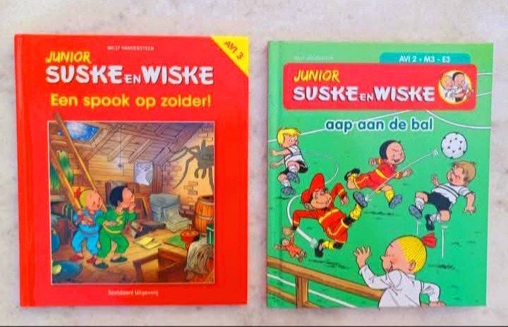 Suske en Wiske Junior AVI leesboekjes, Ophalen, Zo goed als nieuw