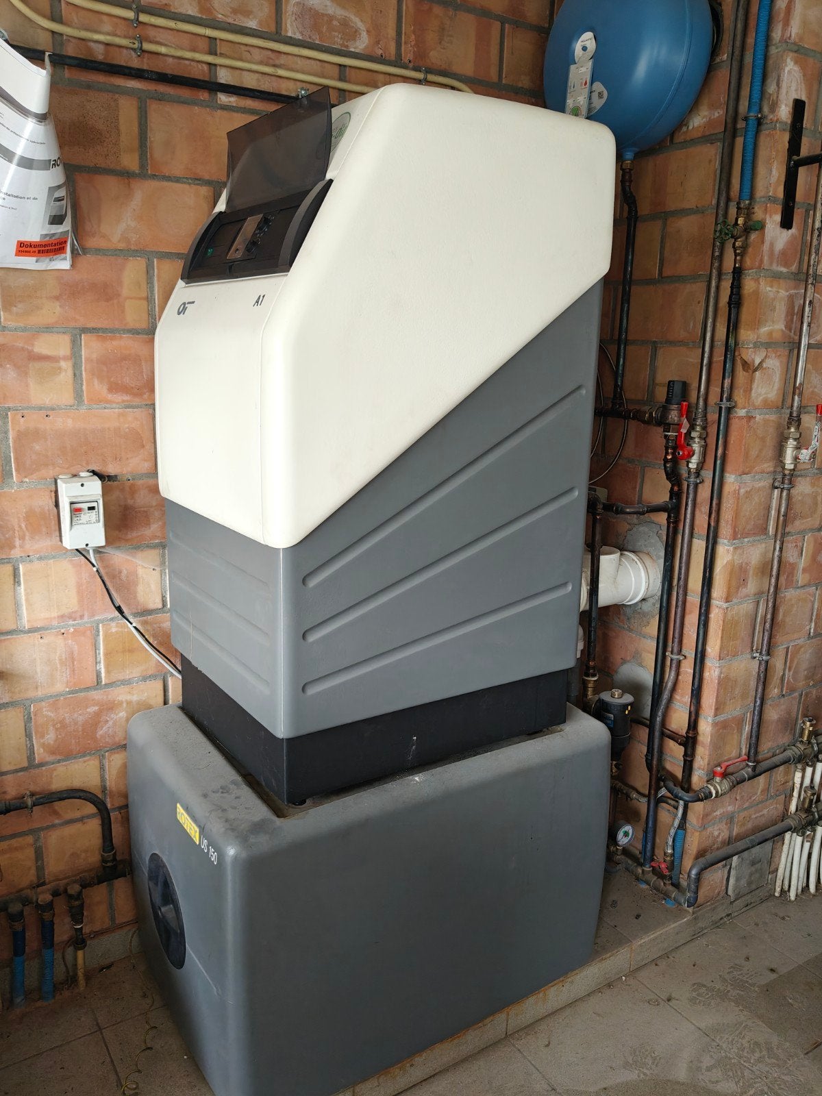 Rotex A1 stookolie condensatieketel, Ophalen