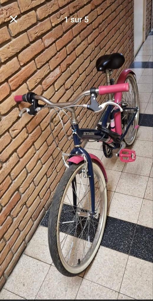 Vélo Btwin, Ophalen, 24 inch, B-Twin, Versnellingen