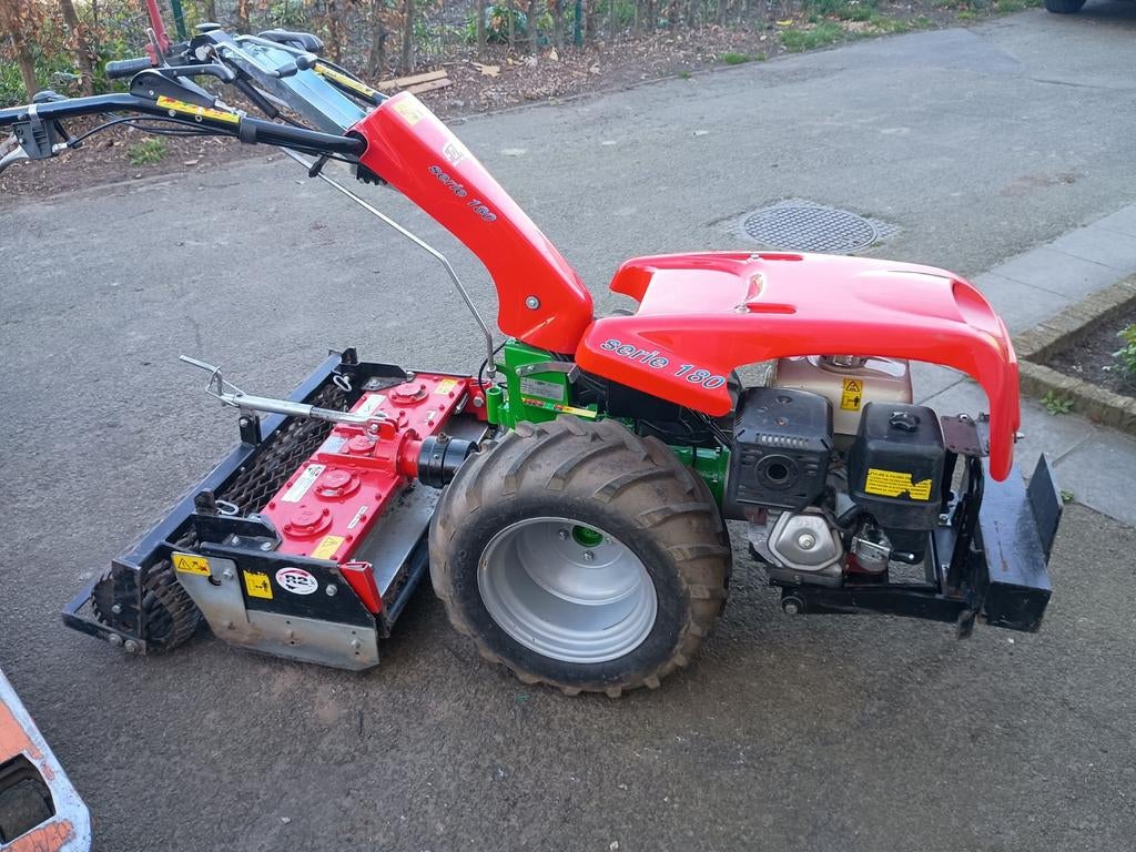 Motoculteur Fort avec fraise et herse rotative, Enlèvement