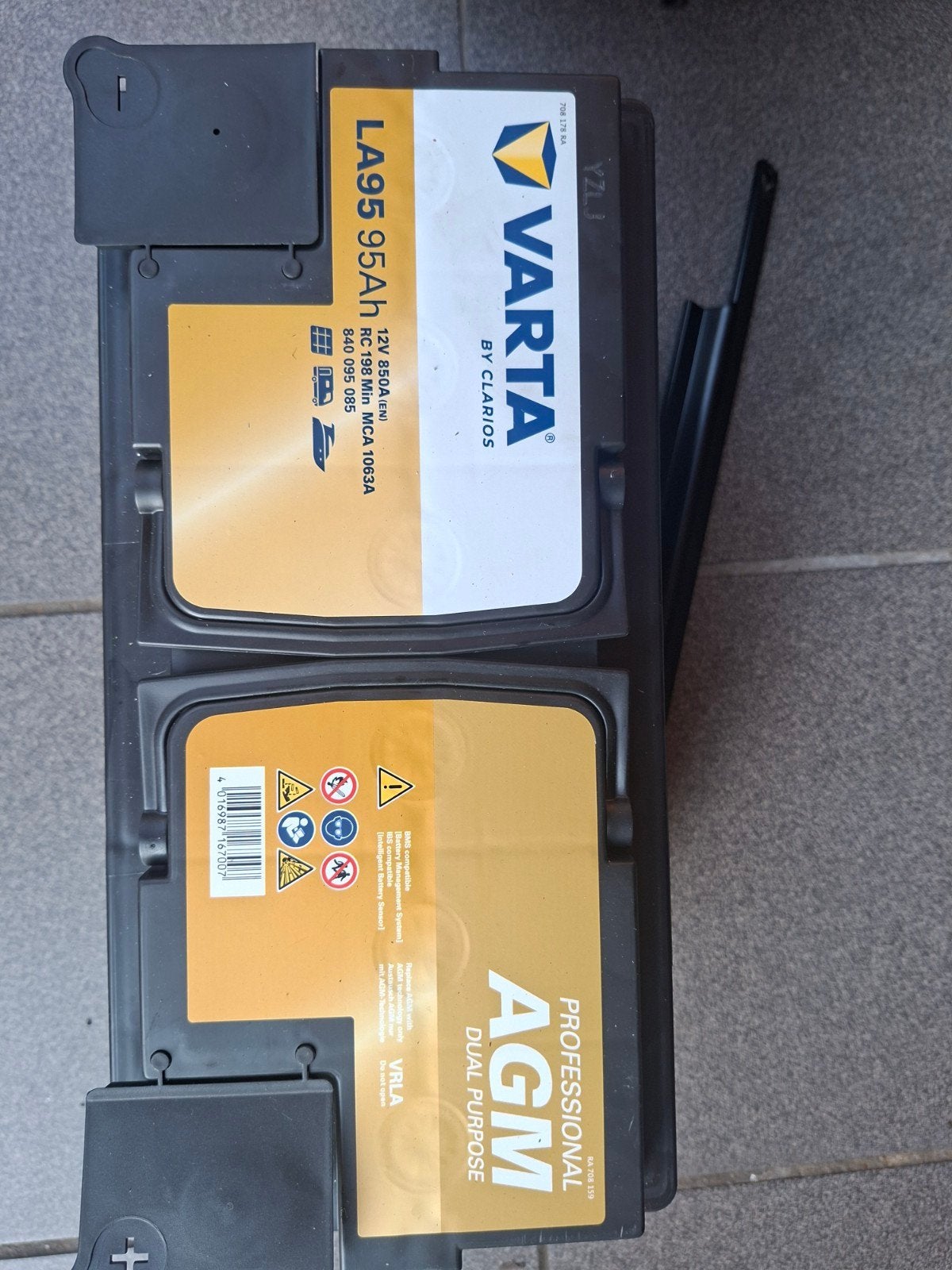 12v agm batterij, Ophalen