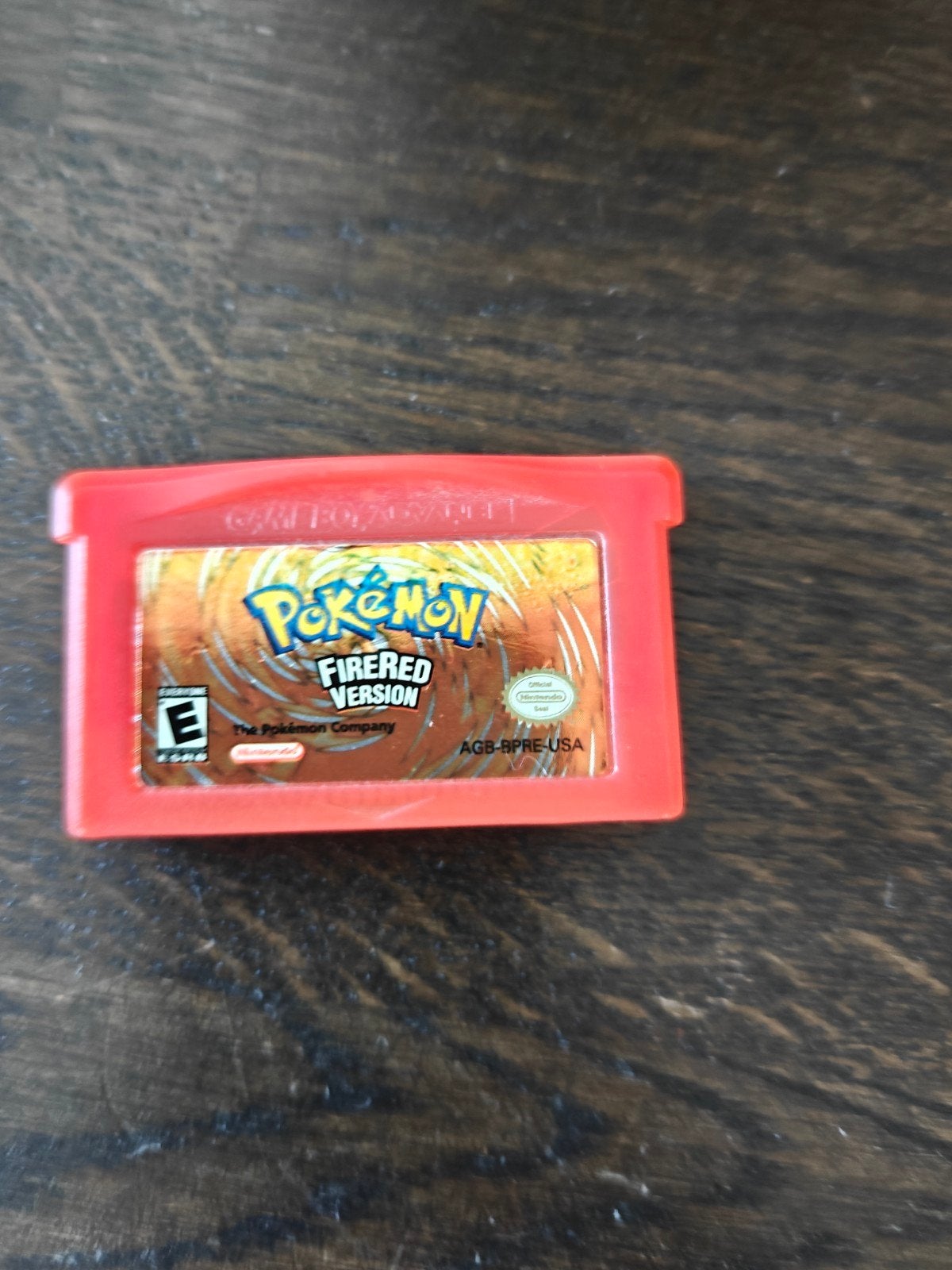 pokemon firered, 1 joueur, Enlèvement ou Envoi, Utilisé
