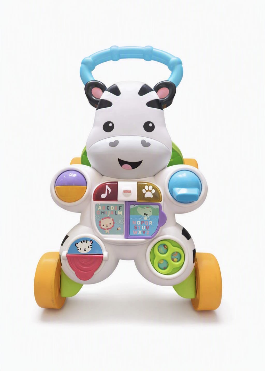 Fisher-Price loopwagentje, Ophalen, Gebruikt, Duw- of Trekspeelgoed, Met licht
