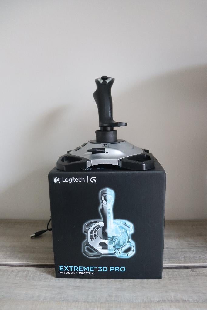 Logitech Extreme 3D Pro Precision Flightstick, Ophalen of Verzenden, Gebruikt, Logitech