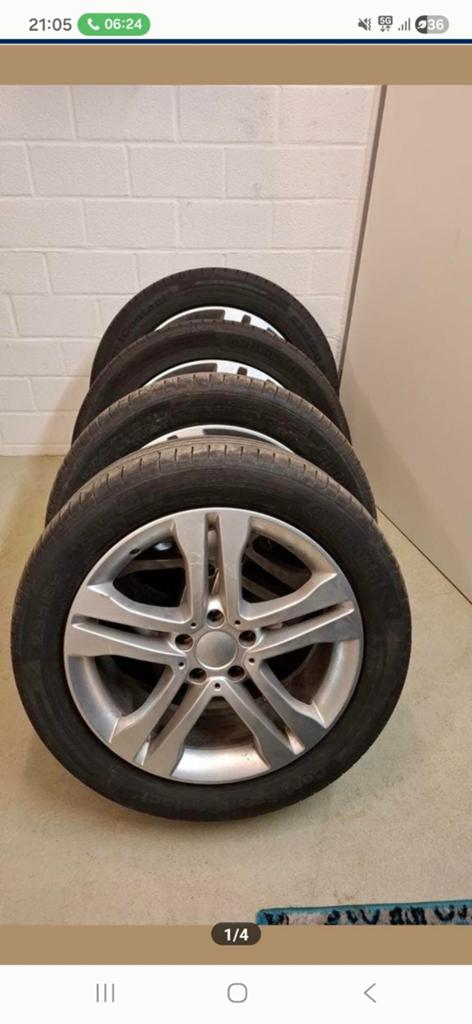 Jantes Mercedes 235/50/18, Pneus été, Pneu(s)