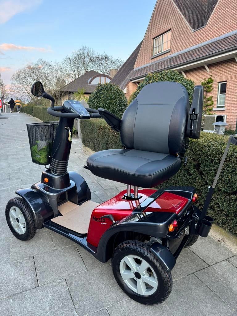 Scootmobiel L&M Mezzo ( 0 ) Voiturette électrique état neuf, Enlèvement ou Envoi, Pliant, Neuf, Fauteuil roulant manuel