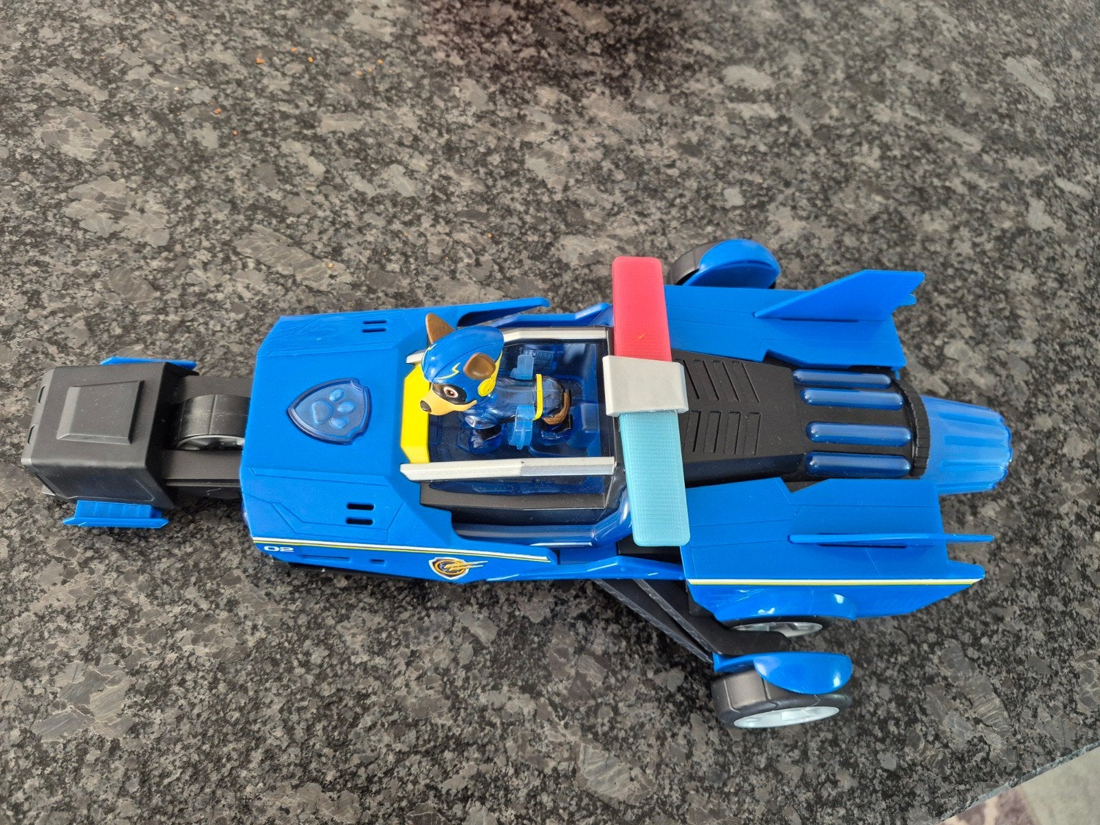 paw patrol chase patroller groot model, Ophalen, Zo goed als nieuw