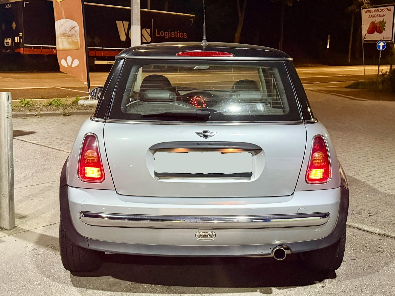 MINI COOPER 1.6 BENZINE BLANCO GEKEURD, Autos, Cuir, Entreprise, Boîte manuelle, 2 portes