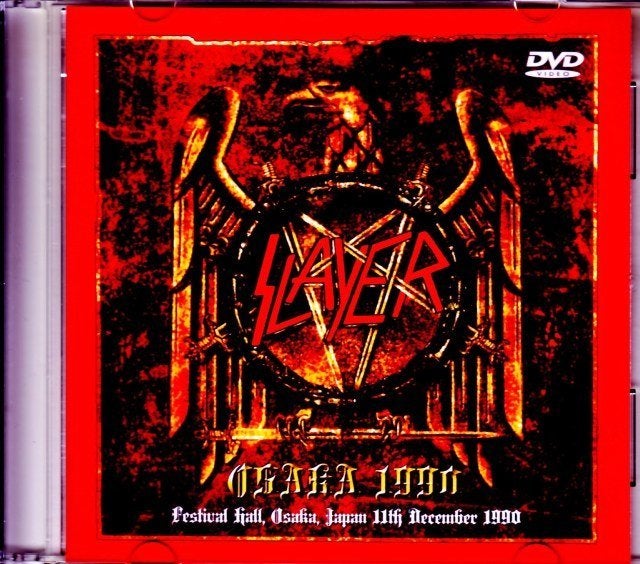 DVD- SLAYER - Live Osaka 1990, CD & DVD, Import, Enlèvement ou Envoi, Album live, Metal