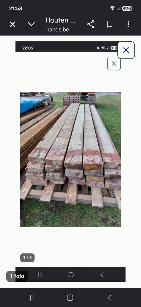 Houten bruggen, Ophalen, Gebruikt, Balk, Overige houtsoorten