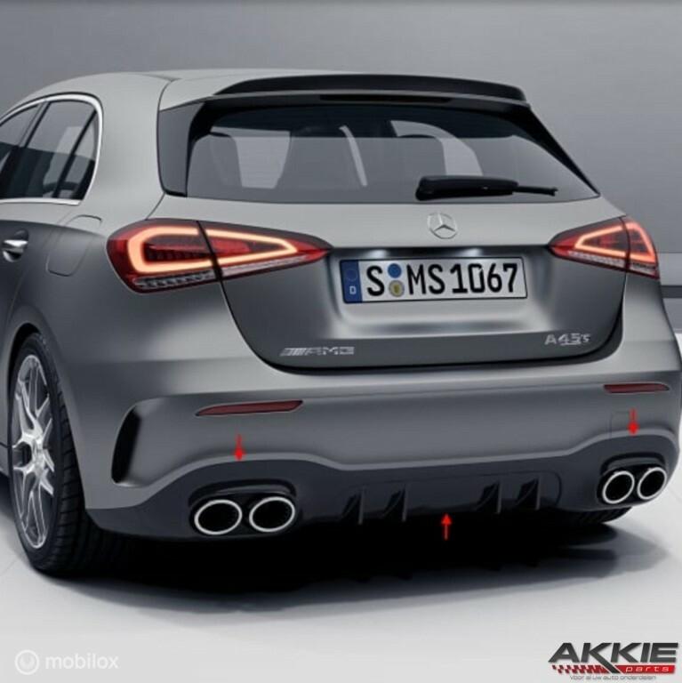 Nieuw diffuser achterbumper Mercedes A45S W177 AMG ('18->), Gebruikt, Ophalen of Verzenden