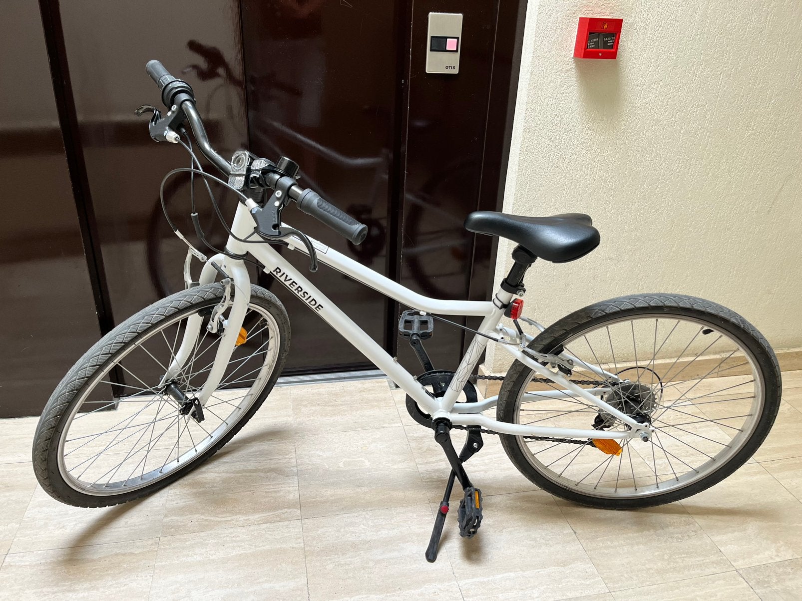 Vélo DecathlonRiverside 100 enfants 24 pouces - presque neuf, Enlèvement, Comme neuf, 20 pouces ou plus