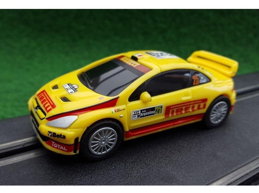 Carrera Go: Peugeot 307 WRC 2004 Nr.25 (Galli, Saison 2006), Électrique, Enlèvement ou Envoi, Carrera, Circuit