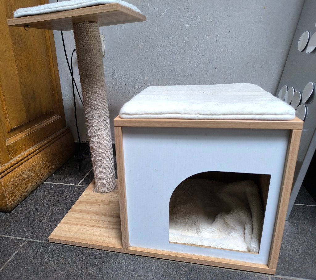 Arbre à chat, Animaux & Accessoires, Enlèvement, Comme neuf, Griffoir