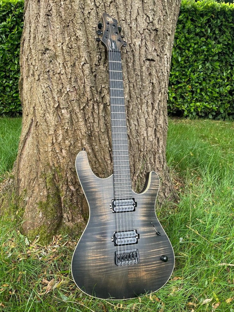 Mayones Setius 2021 met bare knuckle WARPIGS!, Enlèvement, Comme neuf, Solid body, Autres marques