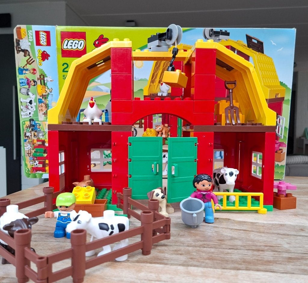 Lego Duplo 5649 - Grote Boerderij - Perfecte staat, Kinderen en Baby's, Overige thema's, Inclusief accessoires, Ophalen of Verzenden