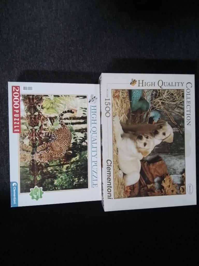 puzzels 1500 en 2000 stukjes, Enlèvement, Plus de 1 500 pièces, Comme neuf