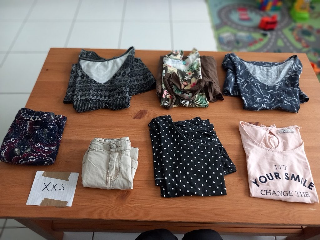 Dameskledingpakket xxs, Ophalen, Zo goed als nieuw, Maat 34 (XS) of kleiner
