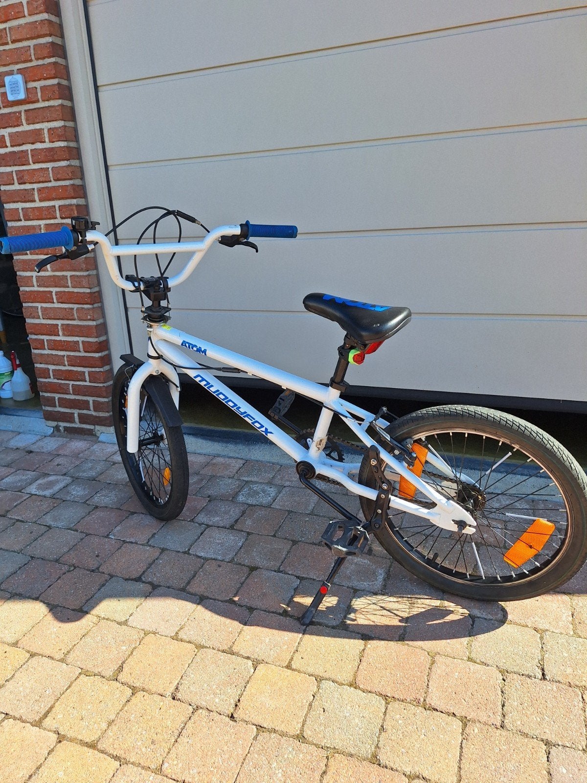 BMX fiets wit, Enlèvement, Aluminium, Frein sur jante, 20 à 24 pouces