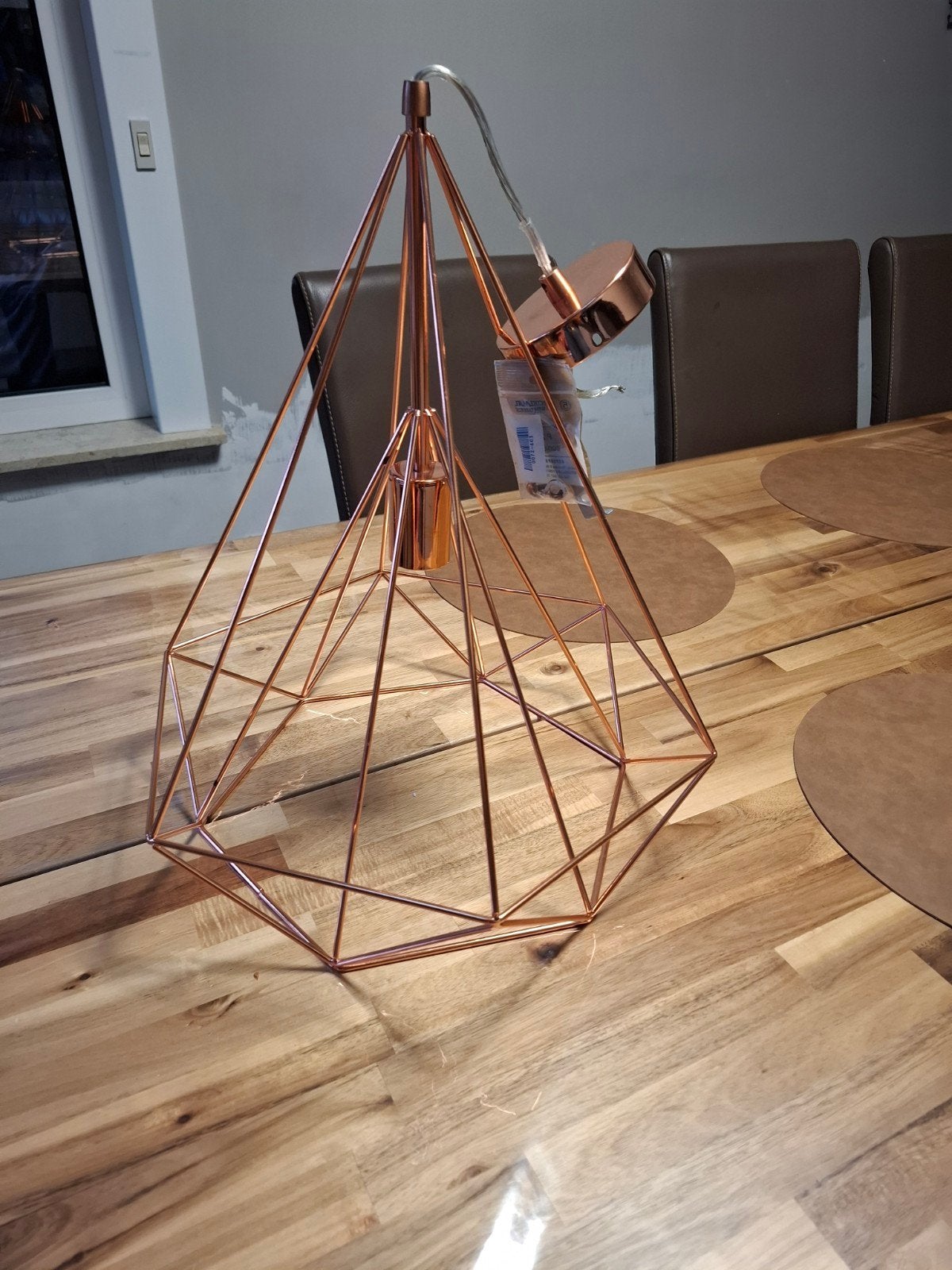 hanglamp/ luster, Huis en Inrichting, Lampen | Plafondlampen, Ophalen, Zwart, Hanglamp