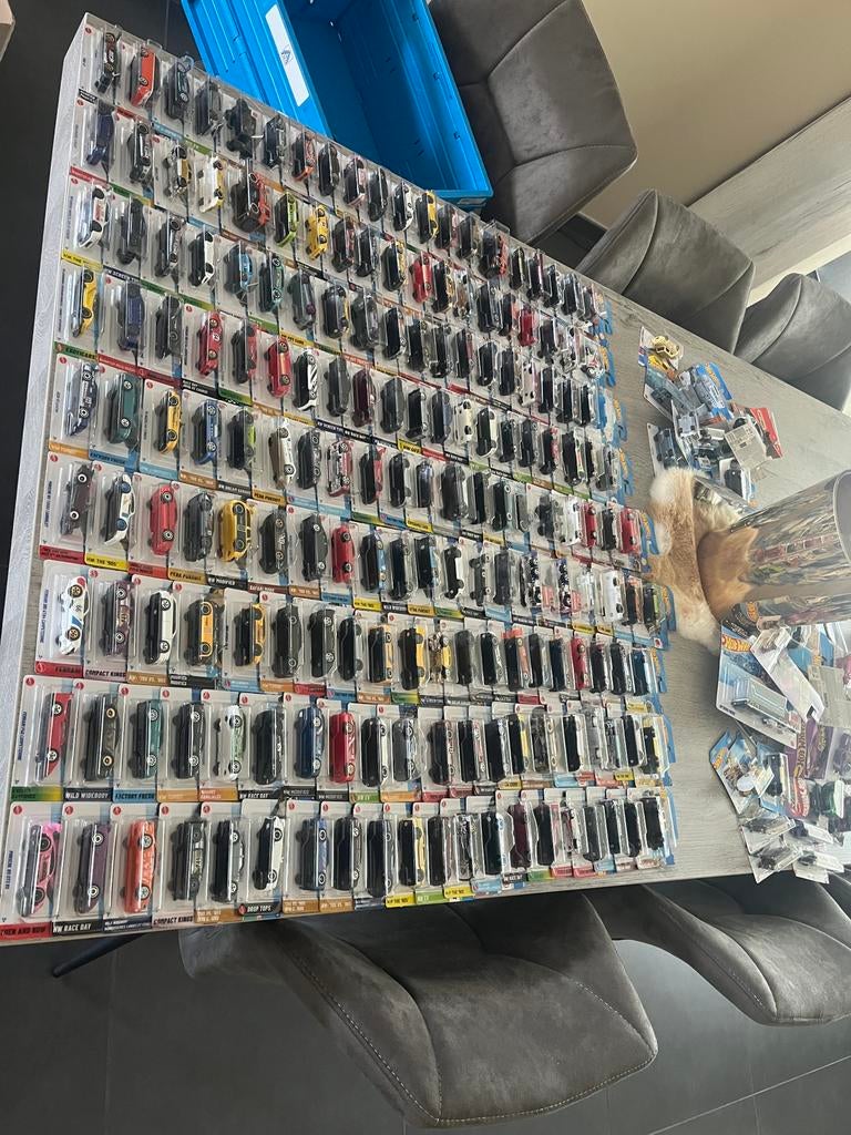 Grote hotwheels verzameling 258 stuks, Verzamelen, Ophalen